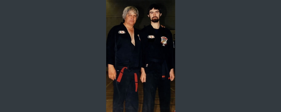 Ed Parker & Ed Downey in 1981