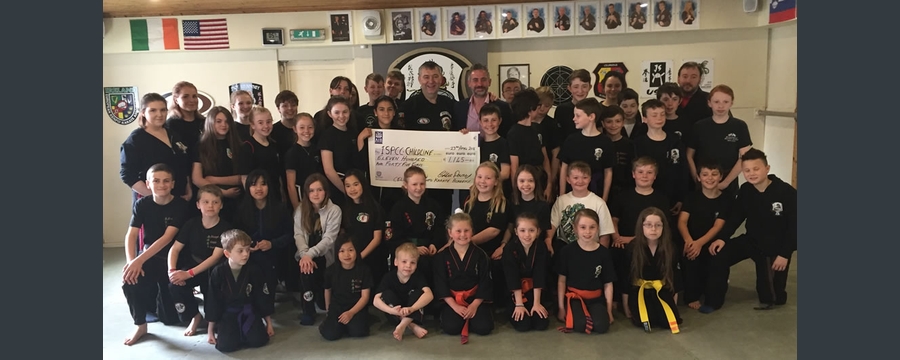 Our 2016 donation to the Irish Society for the Prevention of Cruelty to Children (ISPCC) Ireland’s national child protection charity.